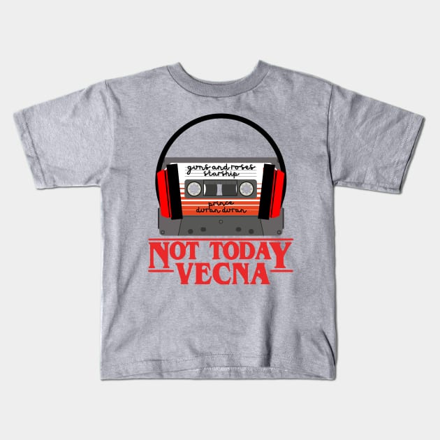 Not today Vecna Kids T-Shirt by Summyjaye